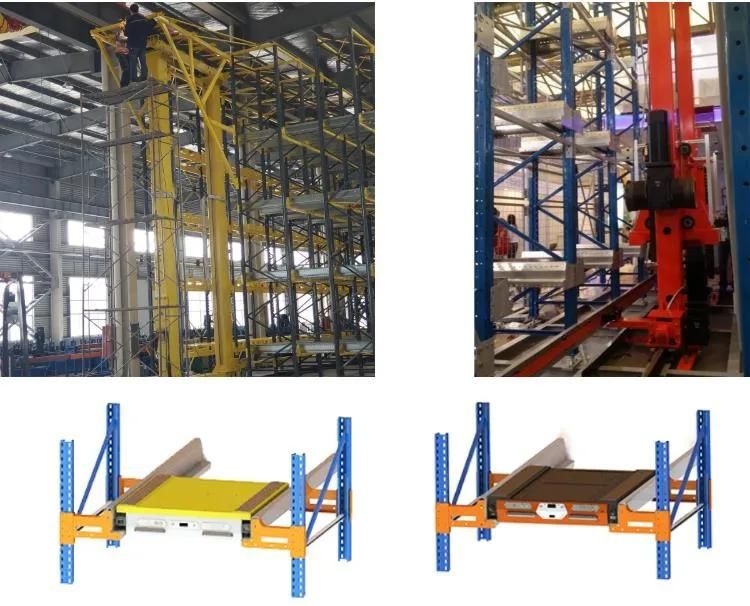 China Manufacturer Warehouse Storage Radio Shuttle Cart Racking System