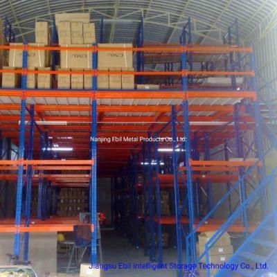 Industrial Selective Shelving Platform Mezzanine Floor Rack