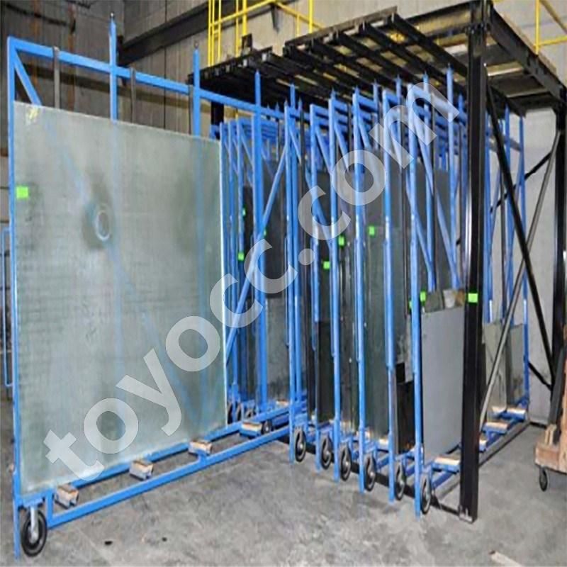 Removable Warehouse Storage Glass Shelf Specification System