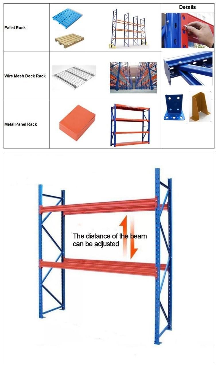 Customized Steel Heavy Duty Rack Pallet Racking System