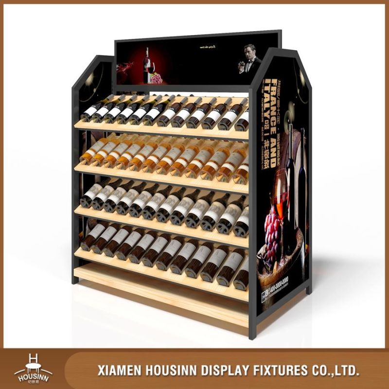 Beverage Spirit Beer Wine Display Tower Rack