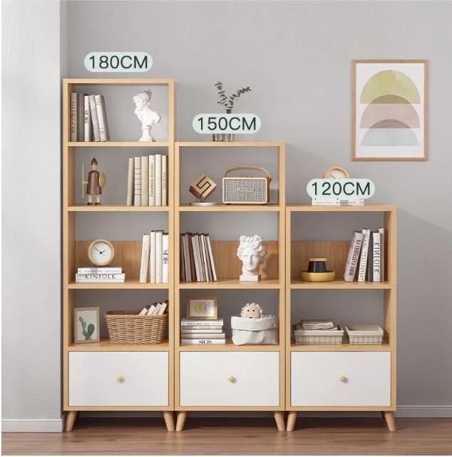 Home Office Simple Living Room Bookshelf