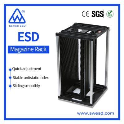 SMT ESD PCB Loader Unloader Magazine Safe Cheap Rack