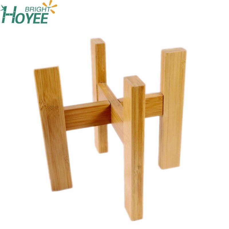 Foldable Plant Storage Garden Bamboo Flower Rack