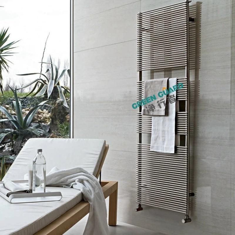 China Professional Factory of Sanitary Ware Towel Warmer Rack SUS 201/304 Material Dry Heating Towel Racks