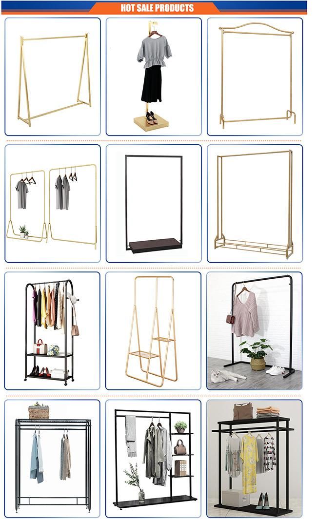 Easy to Install Adjustable Bedroom Storage Shelf Drying Clothes Rack for Home