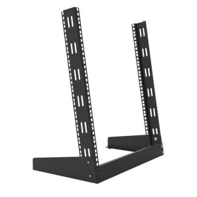 Portable 6u 9u 12u Wall Mount It Open Frame 19 Inch Rack Black