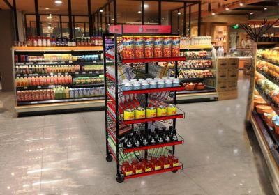 Qcr-6L Retail Store Fixture Supermarket Retail Shelving and Racks