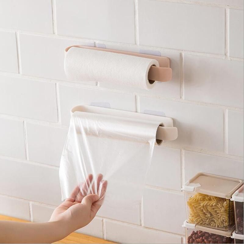 Creative Wall Mounted Type Towel Hanger, Slipper Hanger Cloth Shelf Plastic Film Organizer, Bathroom Towel Rack, Hanging Towel Holders Racks Esg1217