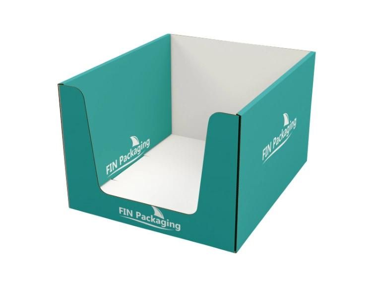 Custom Printing Warehouse Sorting Storage Box Cardboard Display Stand