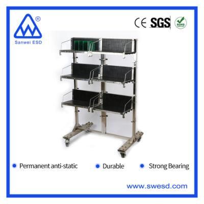 Industries Antistatic Safe ESD PCB Shelf Cart