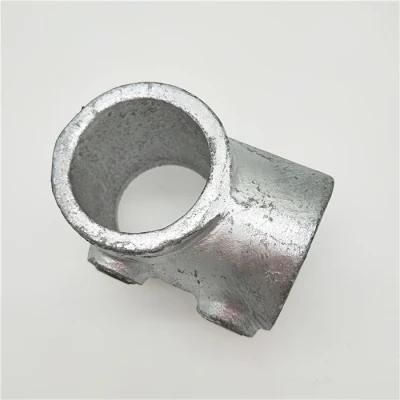 Super Quality Hot DIP Galvanized Malleable Iron 33.7mm Short Tee Key Clamp Pipe Fittings
