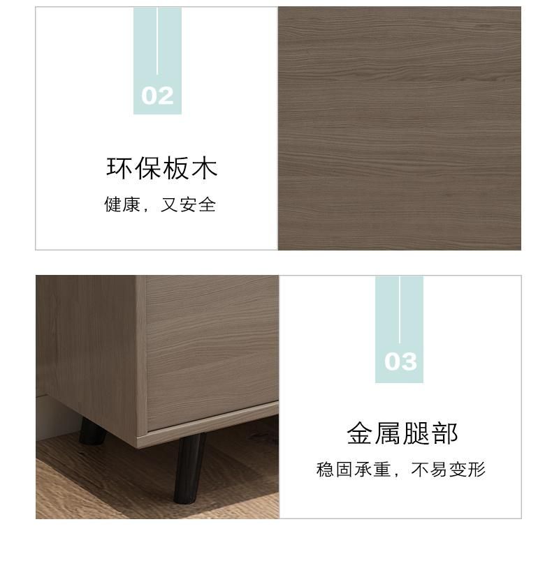 Foshan Wooden Locker Luxury Design Storage Office Furniture Bookcase (HX-8N1529)