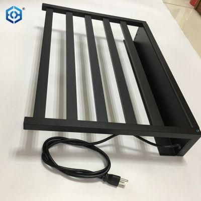 Stainless Steel Electric Towel Warmer Black Bathroom Accessories Towel Racks