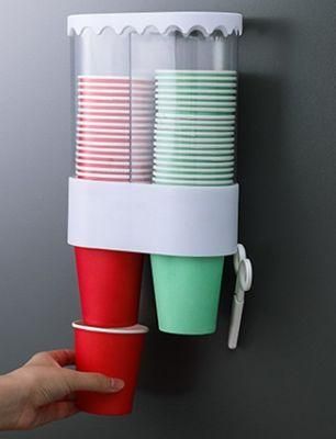 Water Dispenser Cup Holder 140PCS Disposable Cups Storage Rack