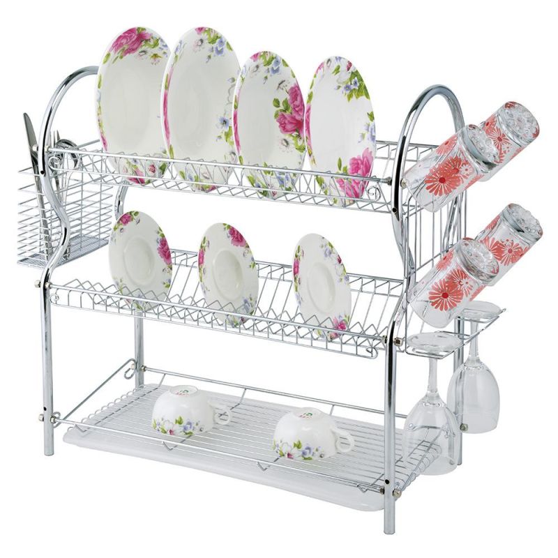 Waterproof High Quality Kitchen Dish Drainer Rack Family Use