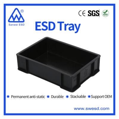 Component Black Thermoform Tray PCB Storage Cart