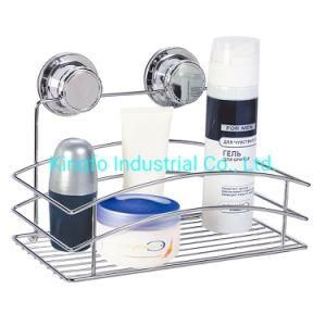 Bathroom Suction Cup Shampoo Shelf-Organizer Holder-Shower Rack