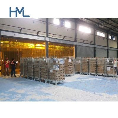 Customized 500kg Capacity Laundry Warehouse Cargo Foldable Nestable Roll Cages