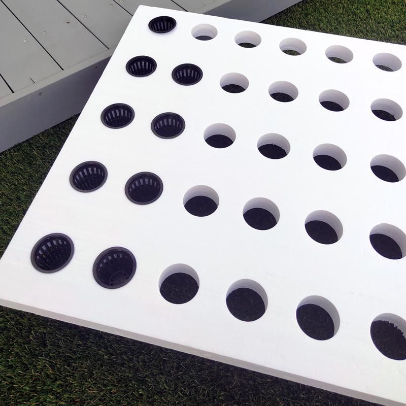 Hydroponics System Vertical Plants Stand Planter Shelf Flower Pot Racks Multi-Span Greenhouses with LED Grow Light