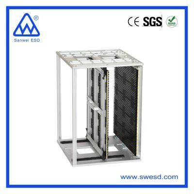 SMT PCB Antistatic ESD Magazine Rack for Gear Adjustment PCB Storage