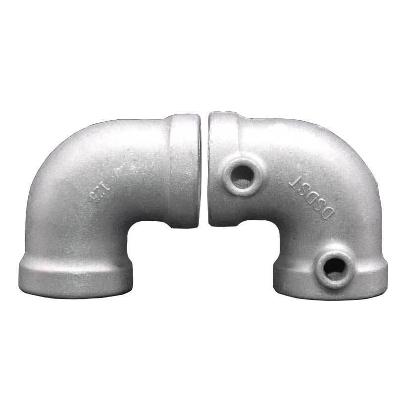 Structural Pipe Fittings with Screw Aluminum Corrosion-Resistant Quick Klamp 90 Degree Elbow