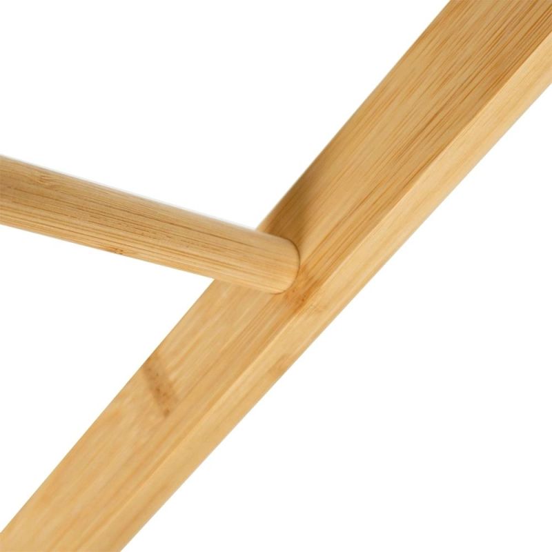 Freestanding Bamboo Barth Towel Rack