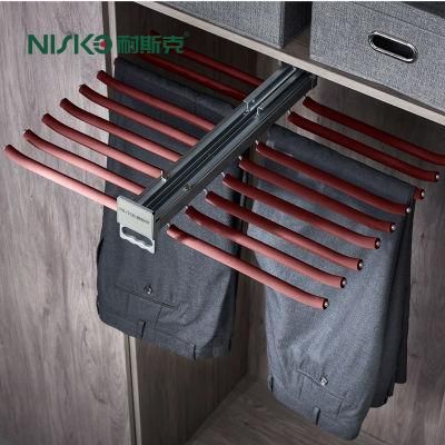 Nisko Furniture Storage Trousers Rack with Two Row