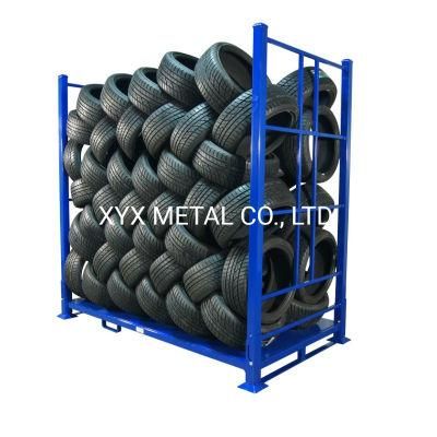 Customized Tire Vertical Iron Storage Rack
