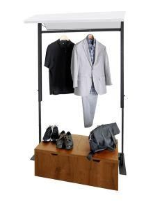 Hot Selling Fashion Unique Design Clothing Metal Display Rack