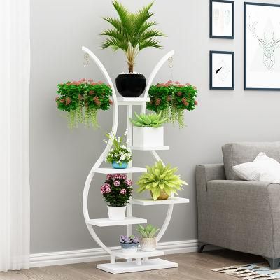 Modern Wood Flower Stand Flower Pot Stand for Living Room