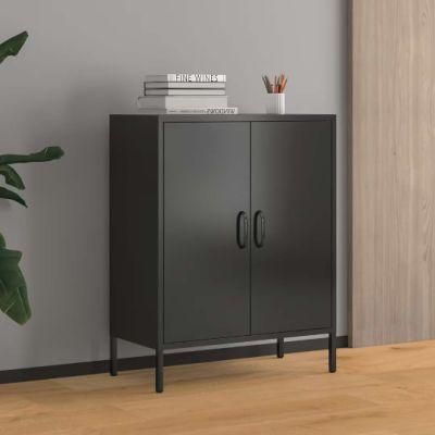 Living Room Storage Units Double Door Metal Locker Steel Cabinet