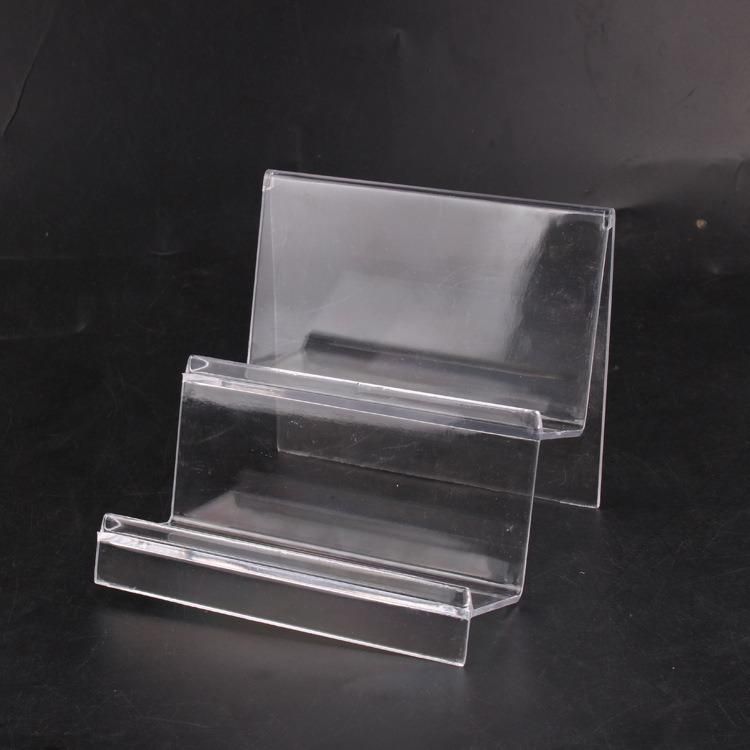 Acrylic Display Rack Black Acrylic Bank Brochure Advertising Display Stand/Acrylic Shelf