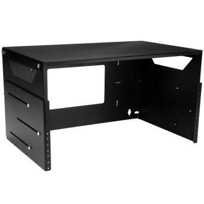 2u Open Rack Suitable for Installing Distribution Frames and Other Shallow Network Equipment in Secure It Areas