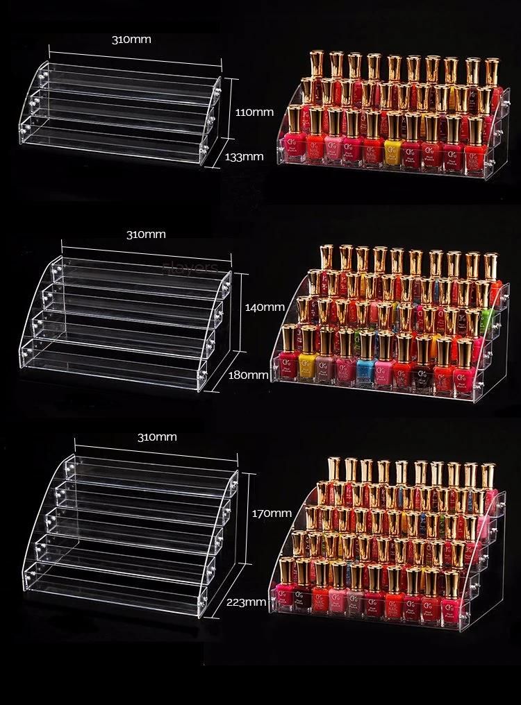 Acrylic Display Rack Clear Acrylic Rack for Cosmetic