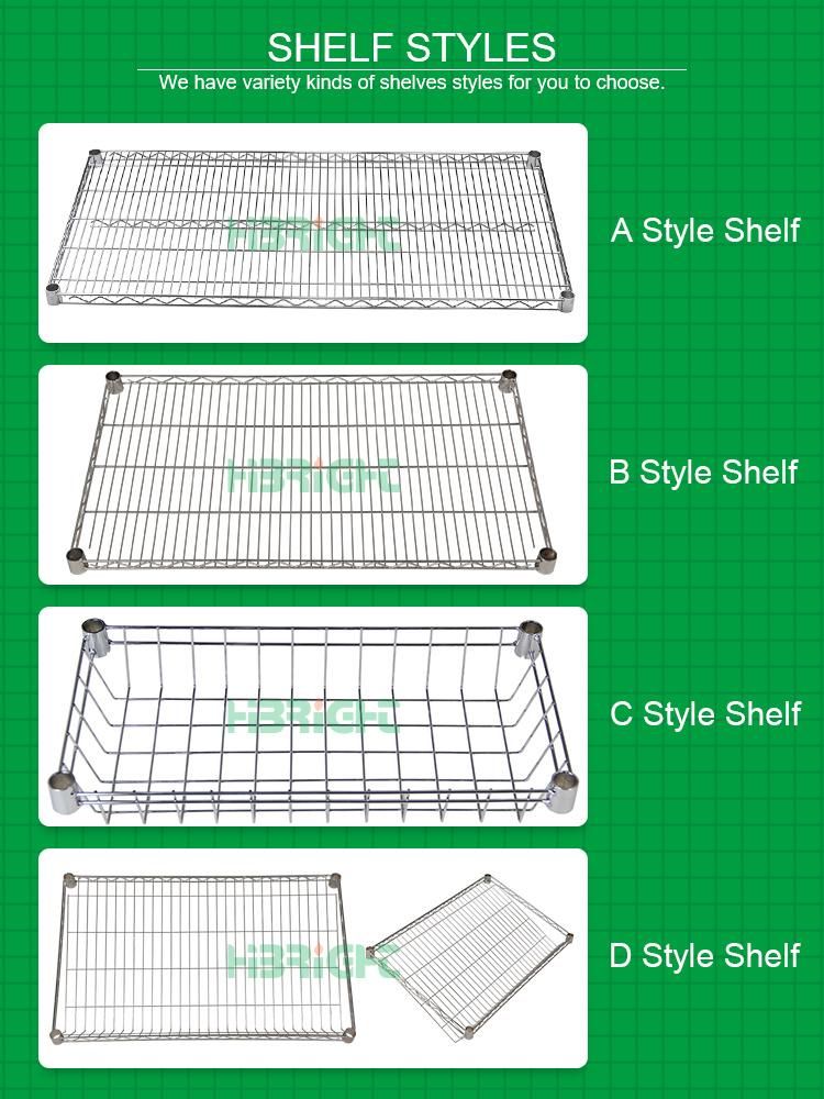 Commercial Metal Steel Rolling Storage Shelving Rack