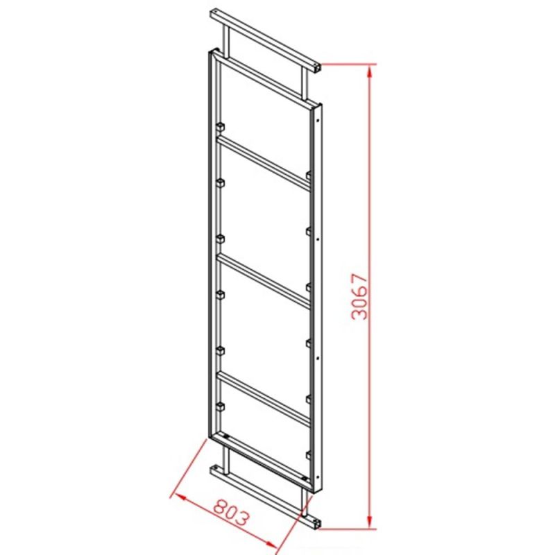 Ceramic Tile Display Rack Multi Function Wall Tile Stone Shelf Floor Tile Wood Floor Display Column Rack