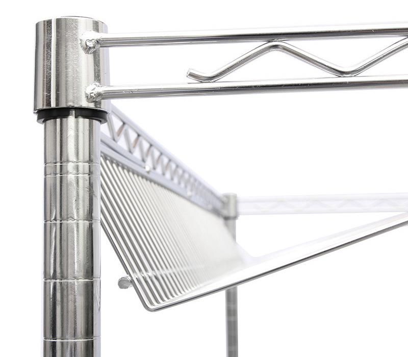 Adjustable Square Steel Wire Mesh Storage Shelving
