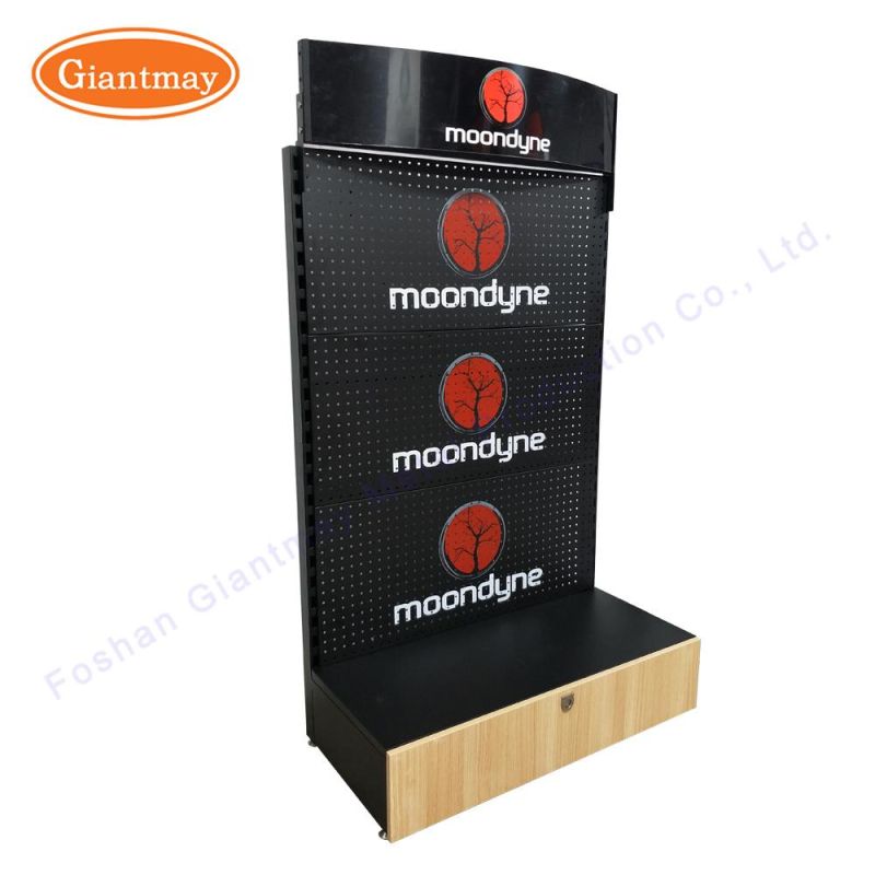 Giantmay Customized Product Tool Display Shop Pegboard Panel Metal Rack