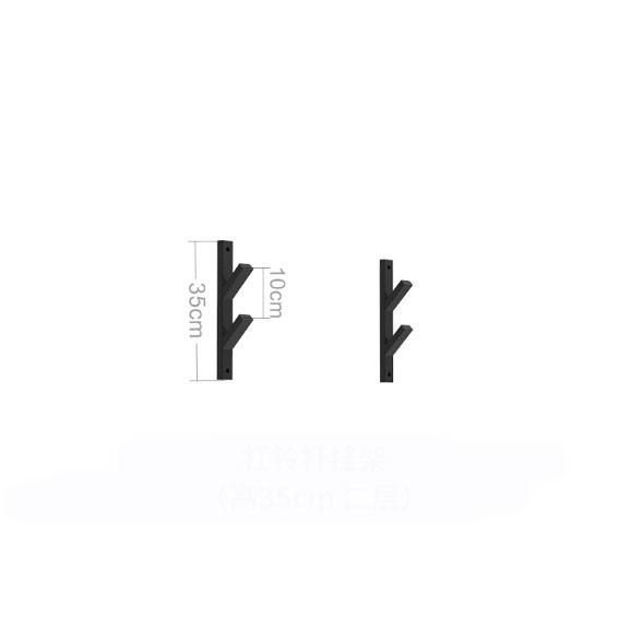 Gym Use Cross Fitness Wall Mounted 3/6/8/10PC Barbell Storage Gun Rack