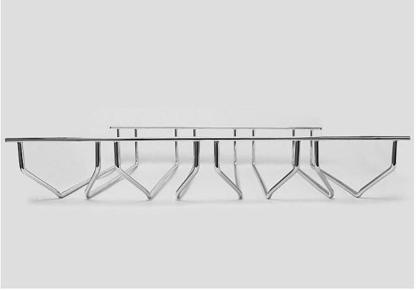 Household Wall Hanging Wineglass Rack European Style