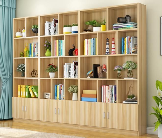 Bookshelf Simple and Economical Living Room Free Combination Bookcase Shelf Cabinet