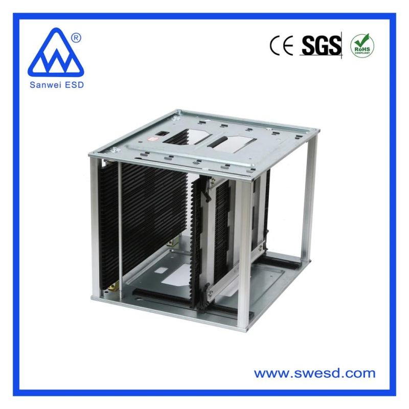 SMT Handle Adjustment SMT ESD PCB Magazine Rack