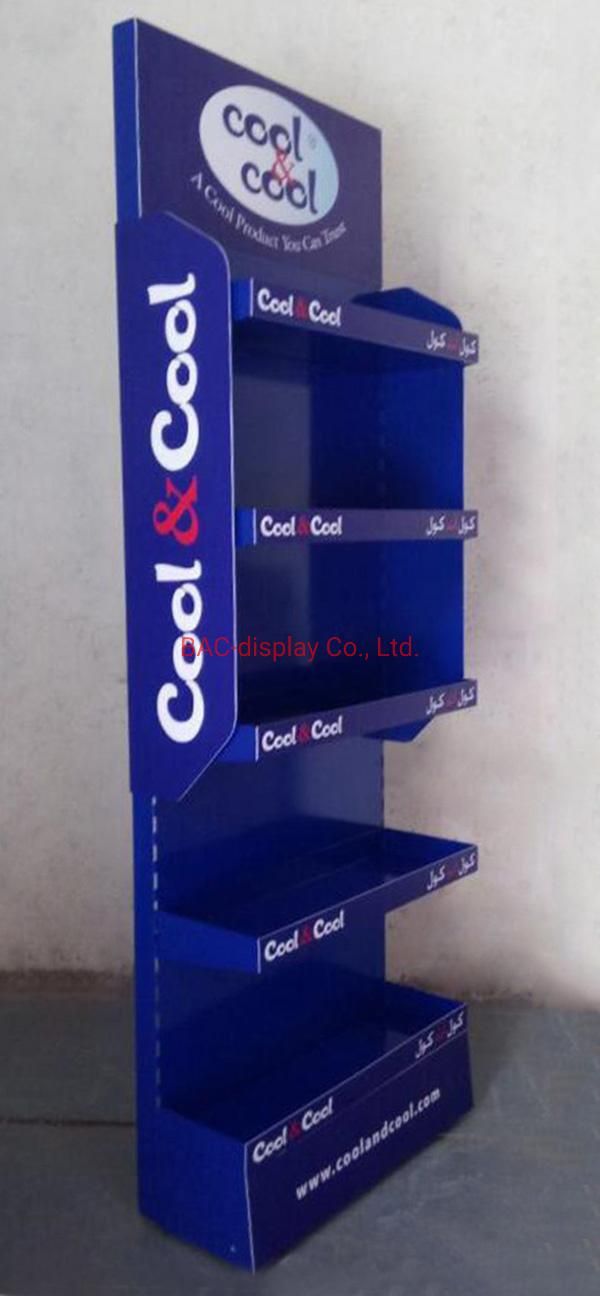 Factory Custom Supermarket Convenience Store Yogurt Shelf Drinks Food Display Rack