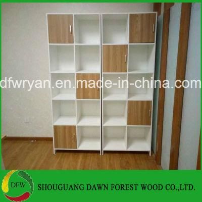 Cheap Price Wooden Bookcase with MFC Material