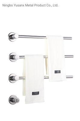 Wall Mounted Stainless Steel 304 Bathroom Towel Warmer Electric Towel Rack