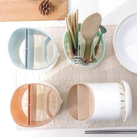 Plastic Drainage Chopstick Shelf Kitchen Tableware and Chopstick Tube