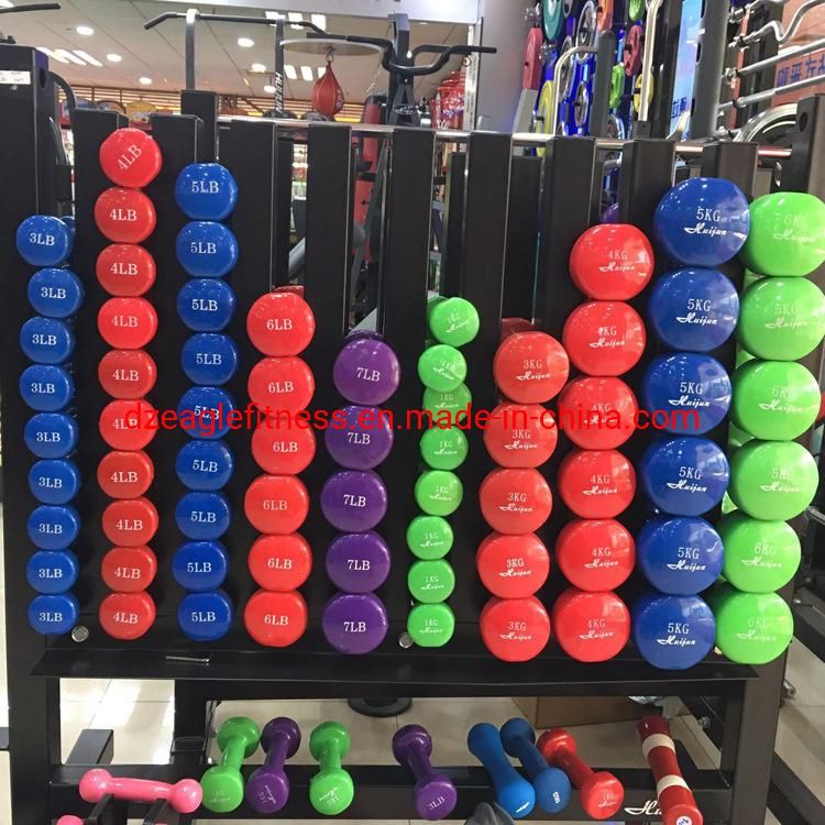 Gym Equipment Multi Purpose Dumbbell Kettlebell Storage Rack