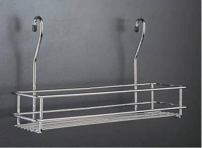 Hot Sale Iron Chromed Single Rack for Kitchen Storage (CWJ306B-2)