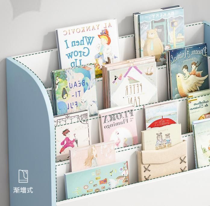 Children′ S Bookshelf, Picture Book Rack, Storage Rack, Shelves
